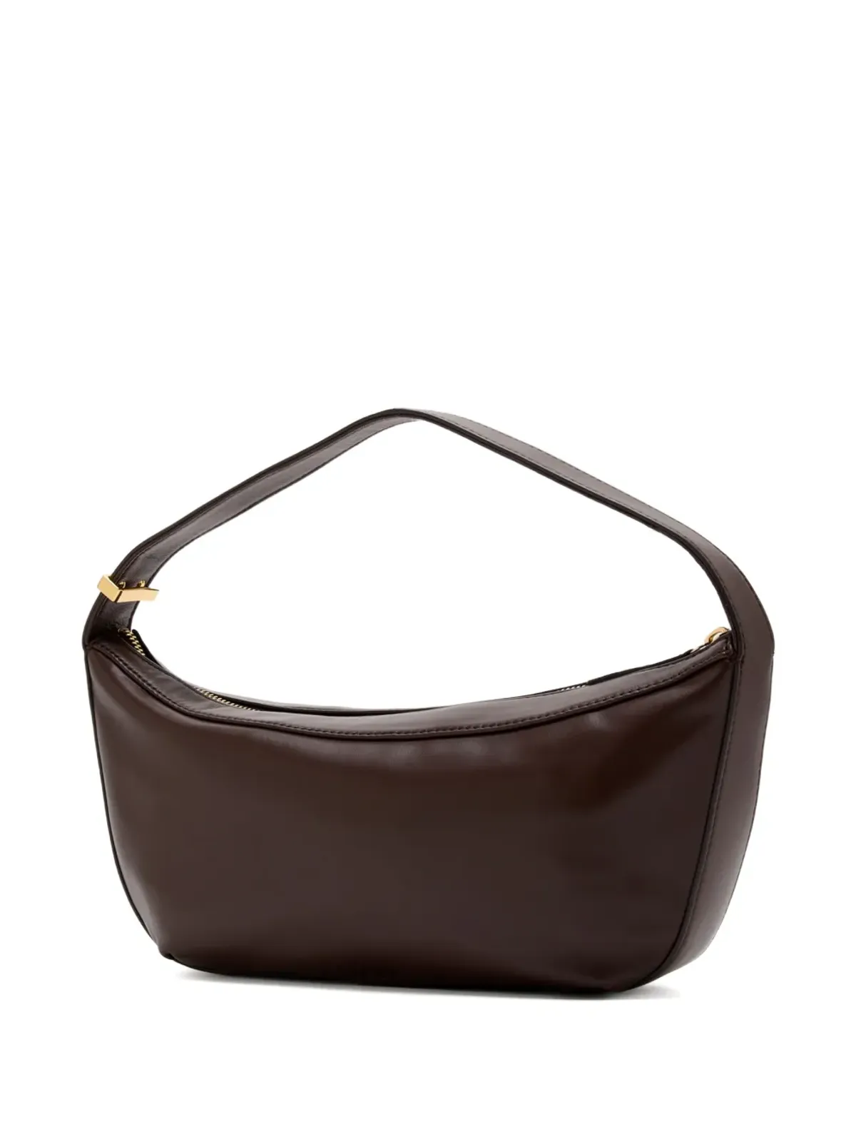 STAUD 折り畳みレザーショルダーバッグ - Brown - 画像2