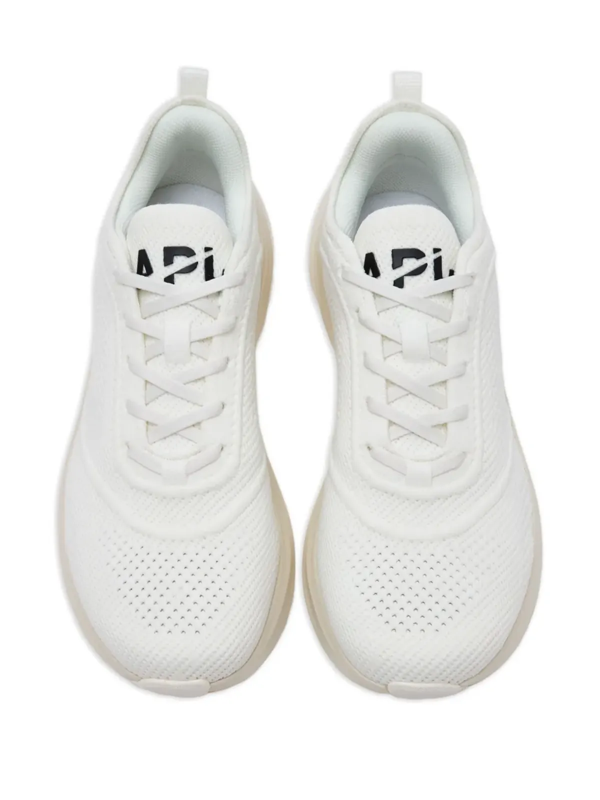 APL: ATHLETIC PROPULSION LABS TechLoom Dream 編み地レースアップ・パフォーマンススニーカー - ホワイト - 画像2
