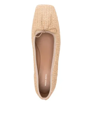 Mansur Gavriel ラフィア バレエフラット - サムネイル4