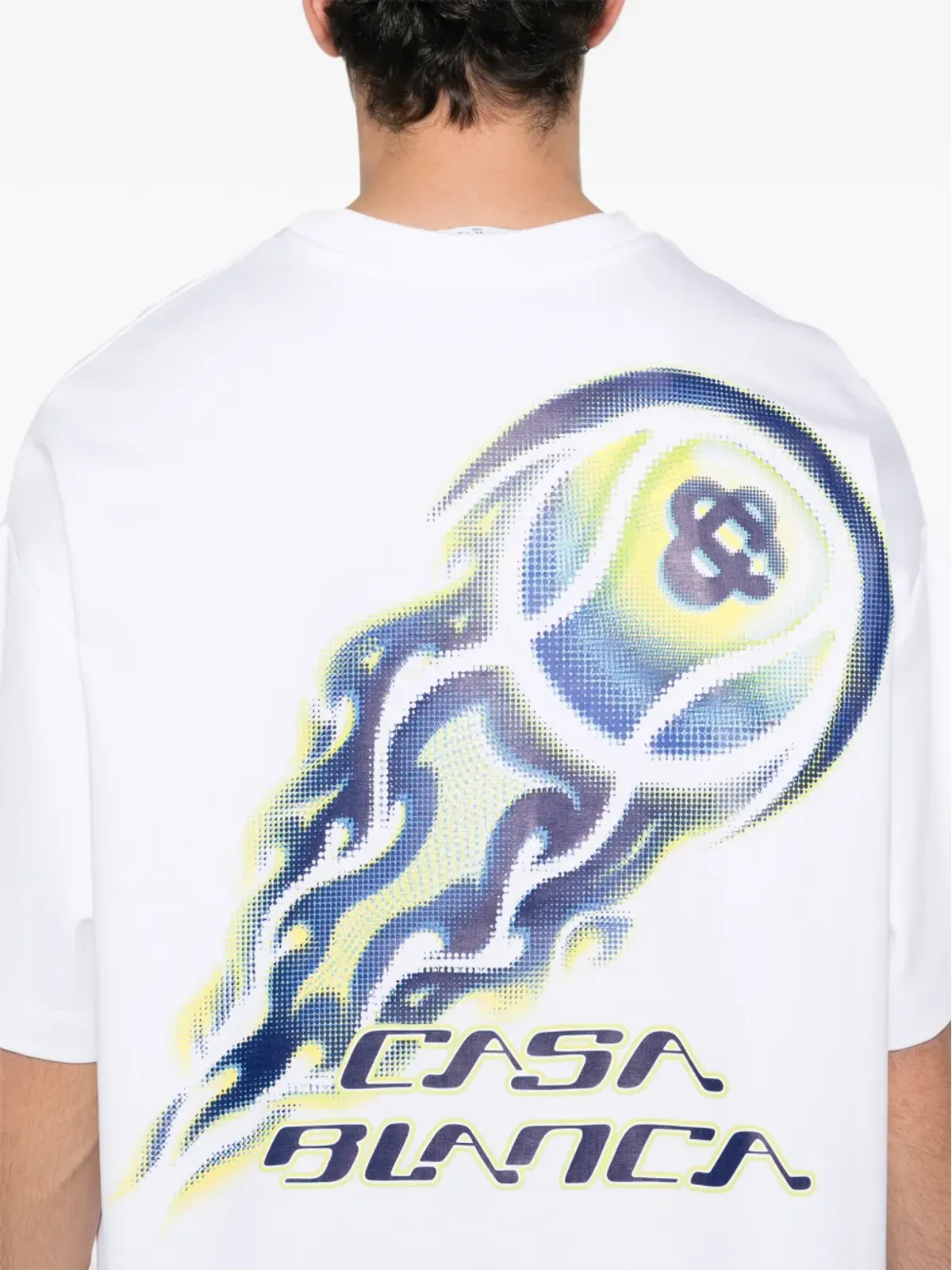 Casablanca 炎のテニスボールTシャツ - 画像5