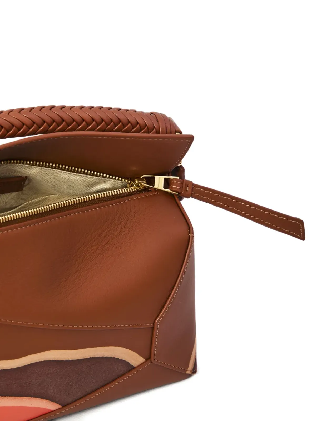 LOEWE Puzzle Edge カーフスキン トートバッグ - 画像4