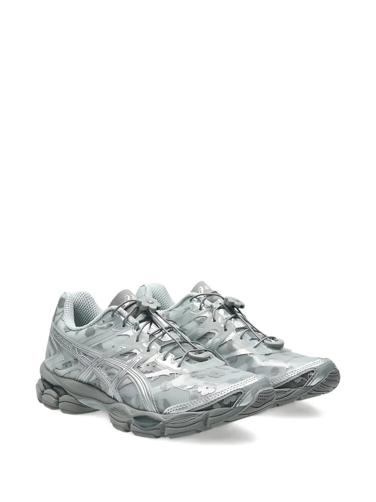 ASICS GEL-Cumulus 16 Cecilie Bahnsen グレー/ピュアシルバー スニーカー - 画像2