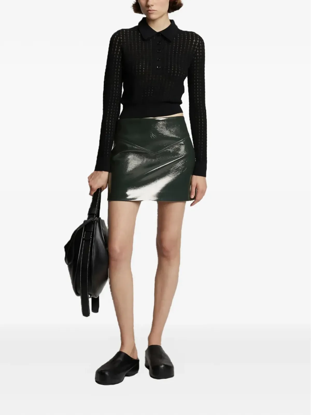 Proenza Schouler トーナル-トリム ミニスカート - 画像2