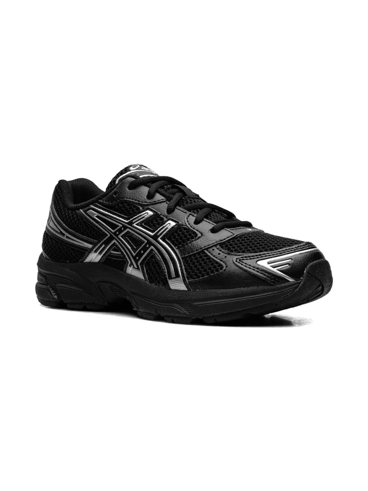 Asics Kids GEL-1130 ブラック/ピュアシルバー スニーカー - 画像1