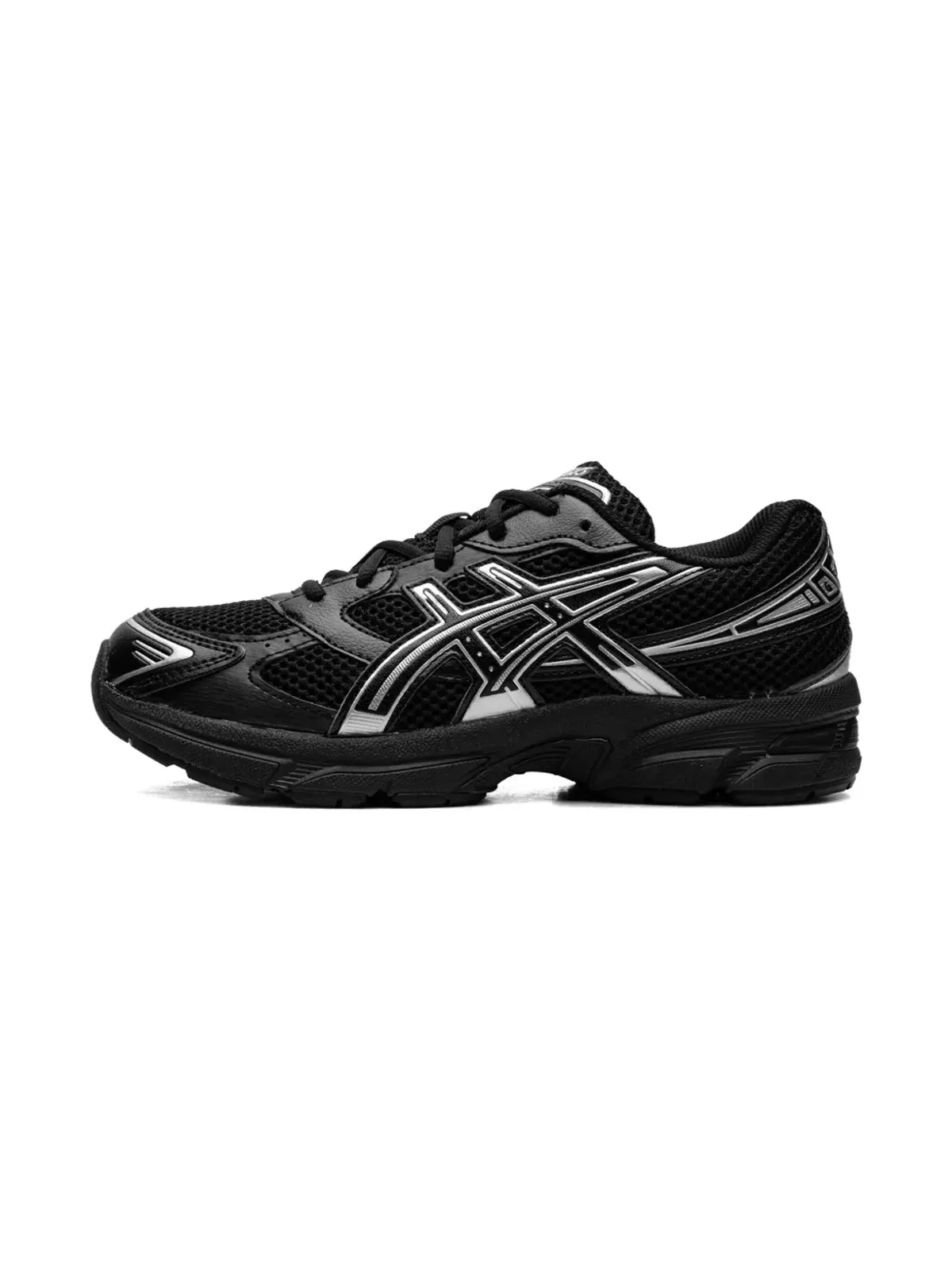 Asics Kids GEL-1130 ブラック/ピュアシルバー スニーカー - 画像2
