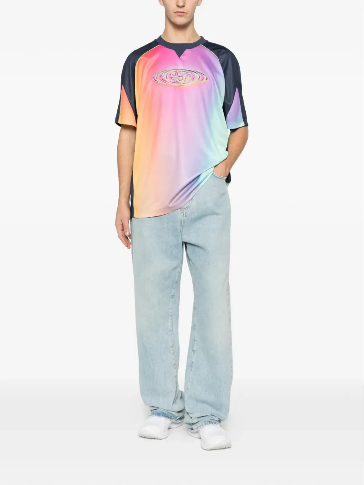 Casablanca 半袖Tシャツ ピンク - 画像2