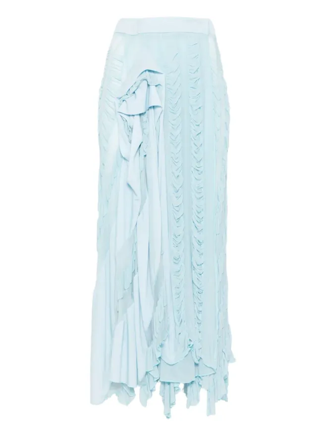 Anni Salonen Anni Salonen ローズディテール・フリルのミディスカートの商品画像