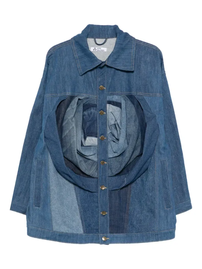 Anni Salonen Anni Salonen ローズディテール ボタン留め ジャケットの商品画像