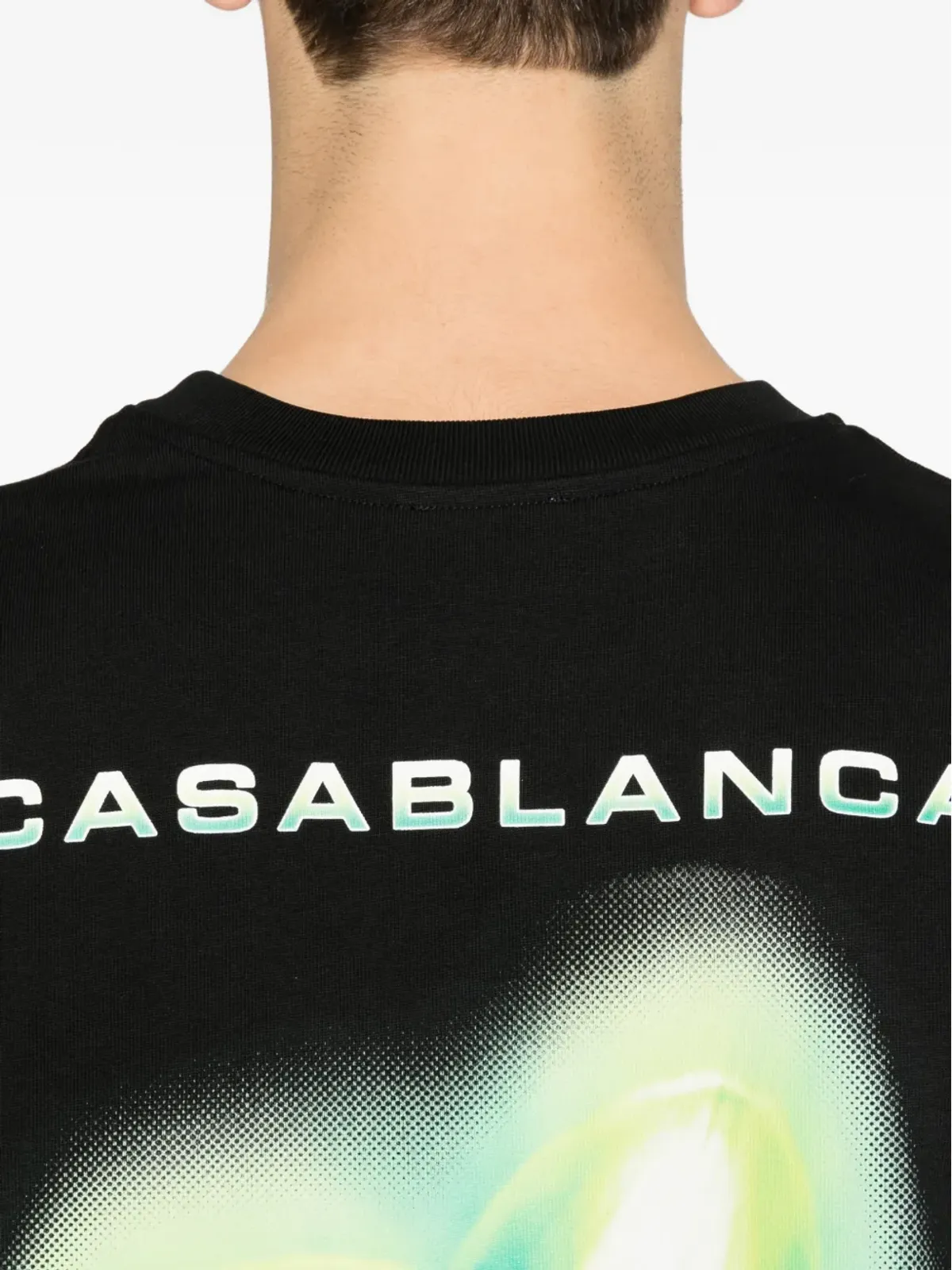 Casablanca グリッチオーキッド オーバーサイズ Tシャツ - 画像5