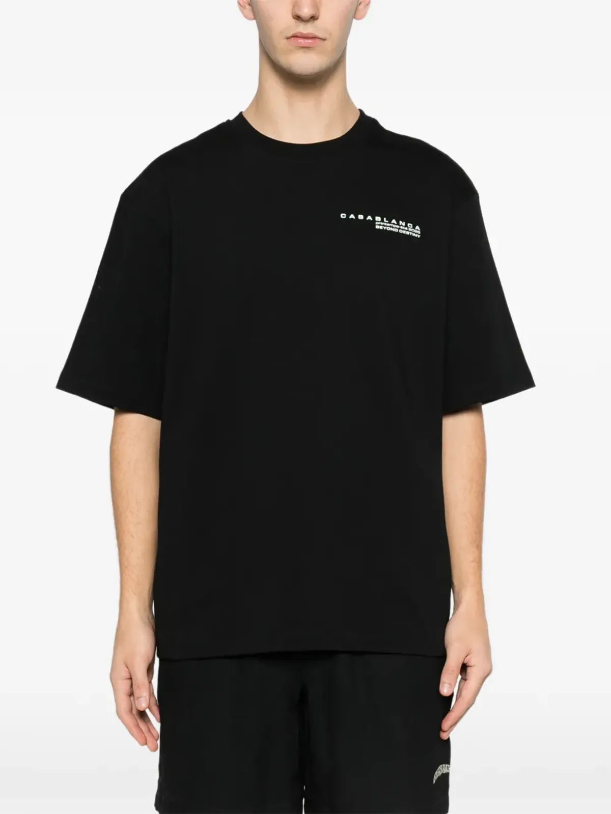 Casablanca グリッチオーキッド オーバーサイズ Tシャツ - 画像3
