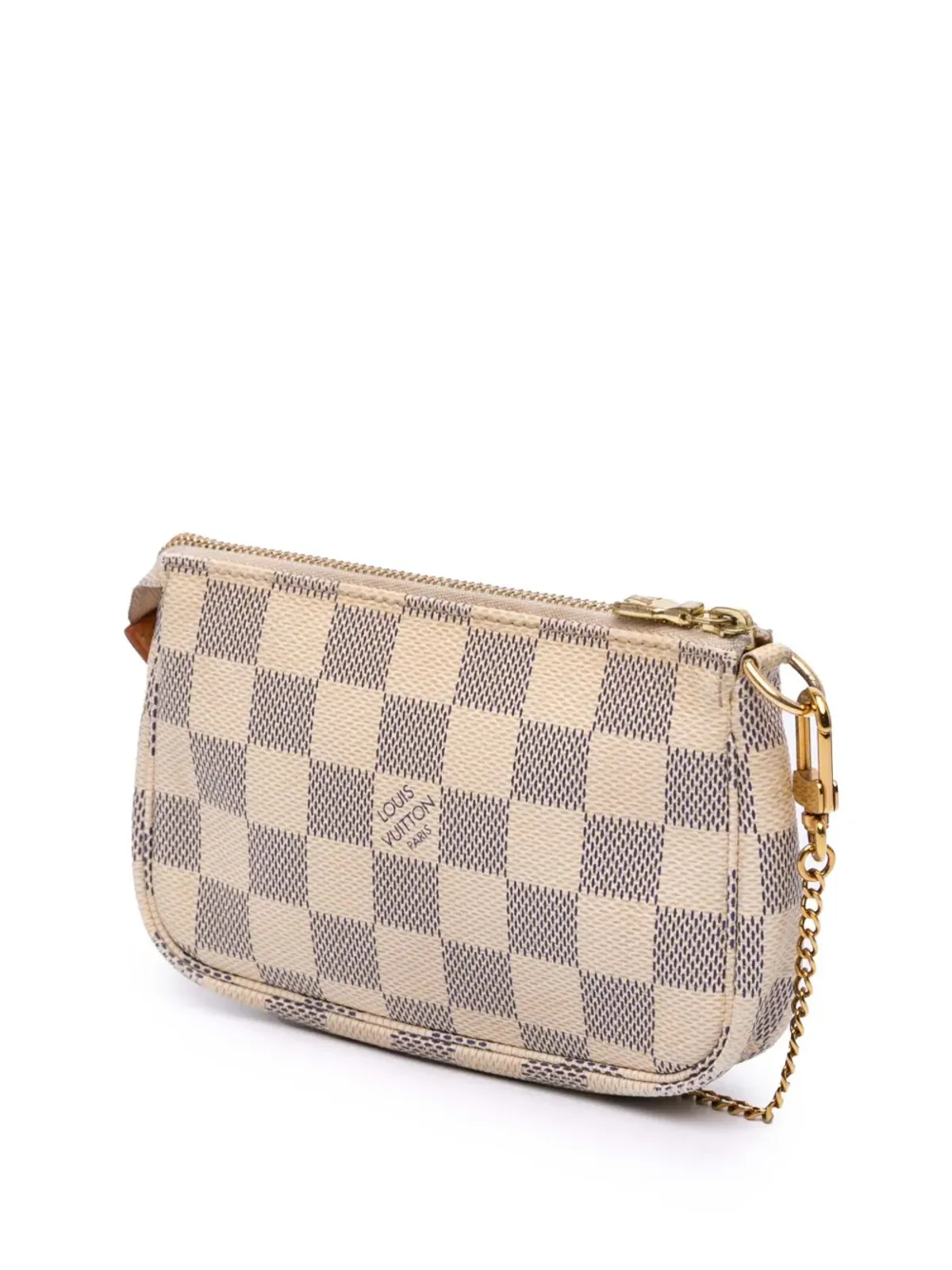 Louis Vuitton Pre-Owned ダミエ・アズール ミニ ポシェット・アクセソワーズ ハンドバッグ - 画像3
