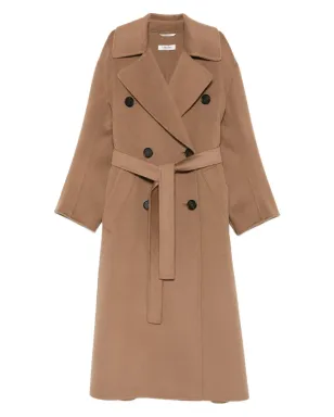 S Max Mara ダブルブレスト ベルト付きコート - サムネイル1