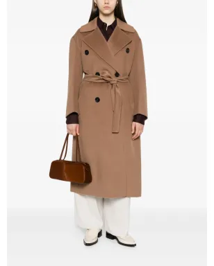 S Max Mara ダブルブレスト ベルト付きコート - サムネイル2