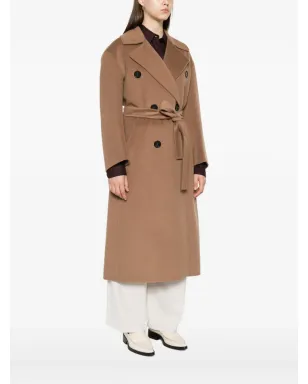 S Max Mara ダブルブレスト ベルト付きコート - サムネイル3