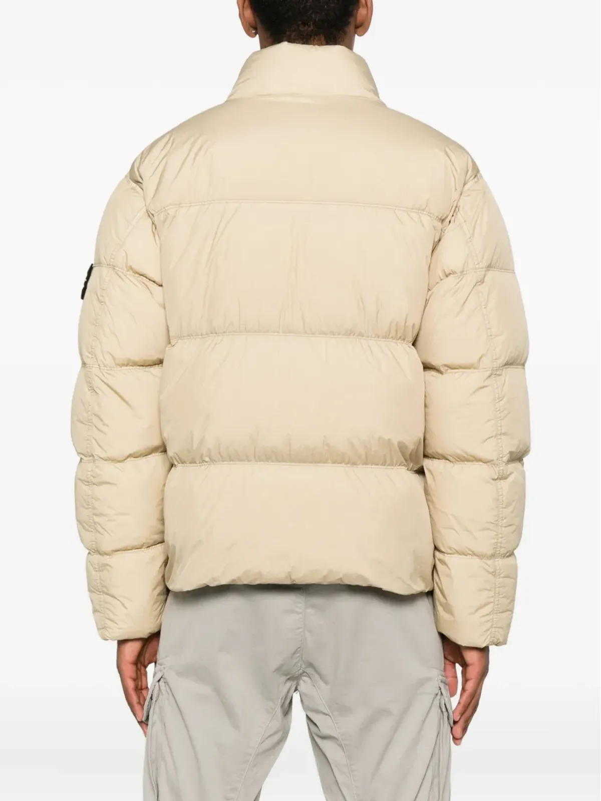 Stone Island コンパスバッジ付きキルテッドダウンジャケット - 画像4