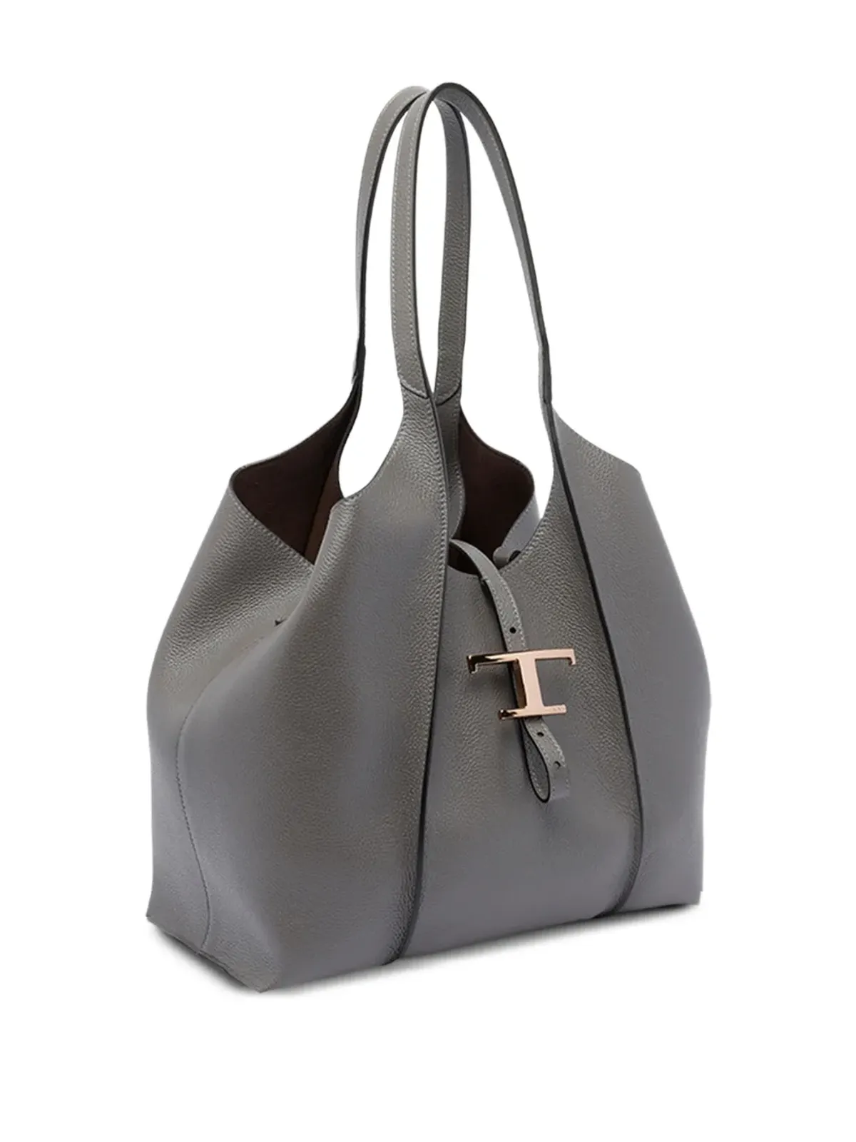 Tod's T-clasp レザートートバッグ - 画像2