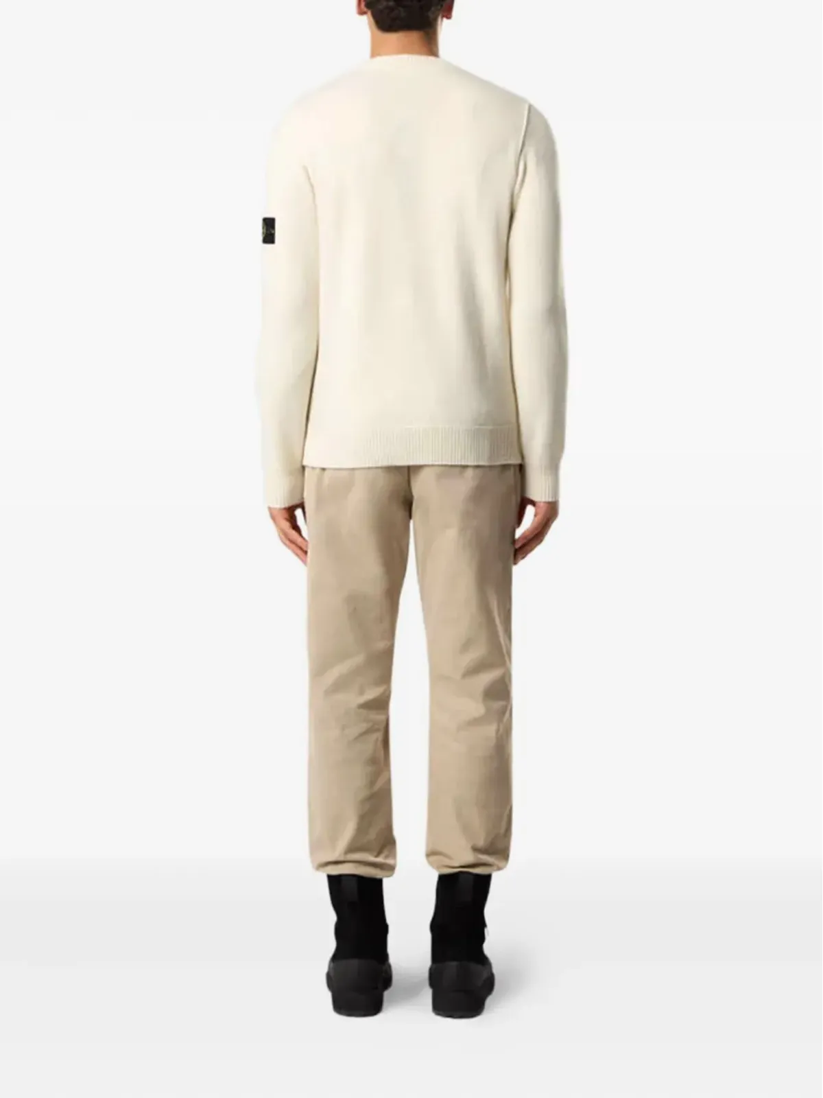 Stone Island ロゴバッジセーター - 画像3