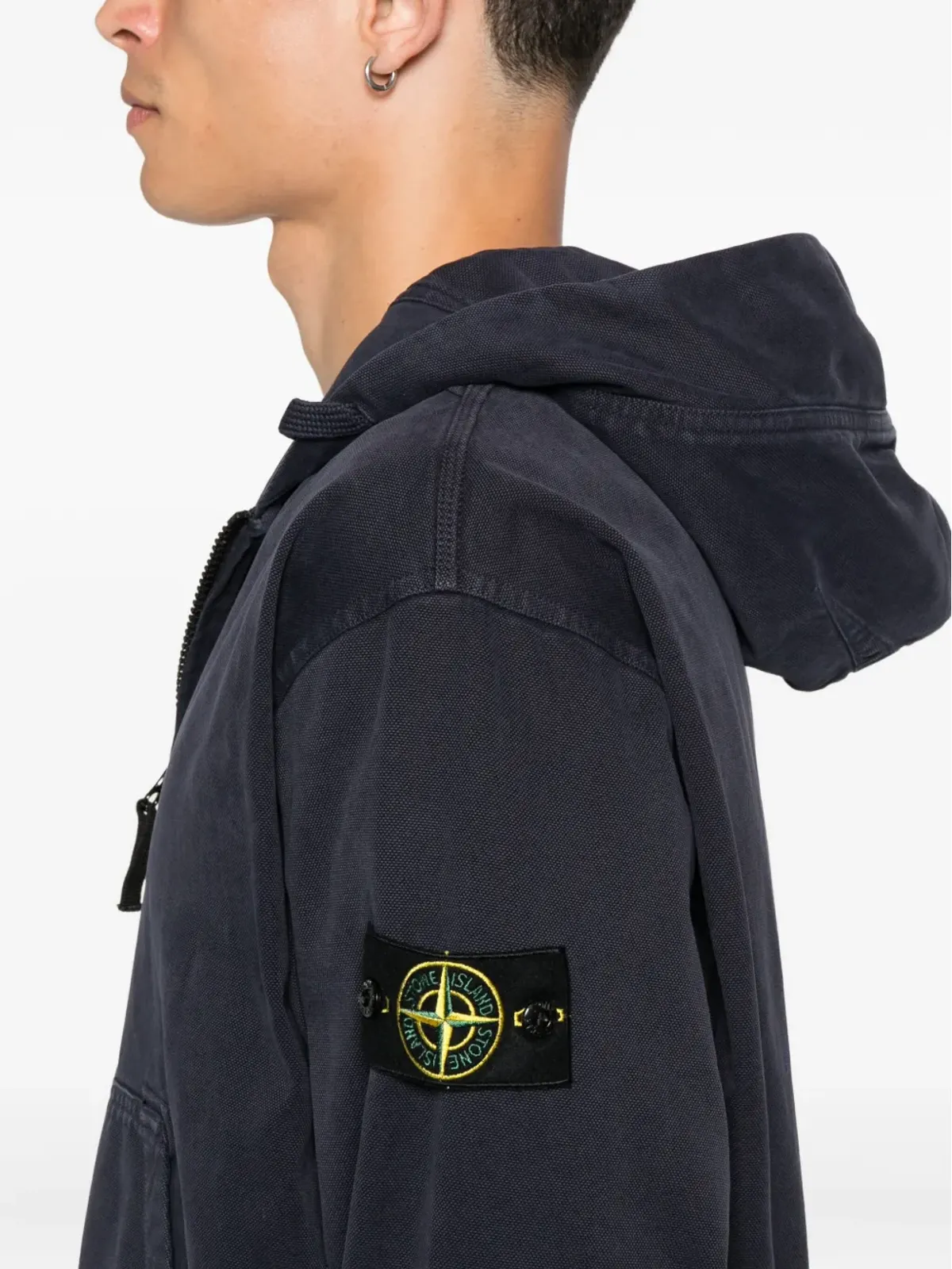 Stone Island ポーチポケットフーディー - 画像5
