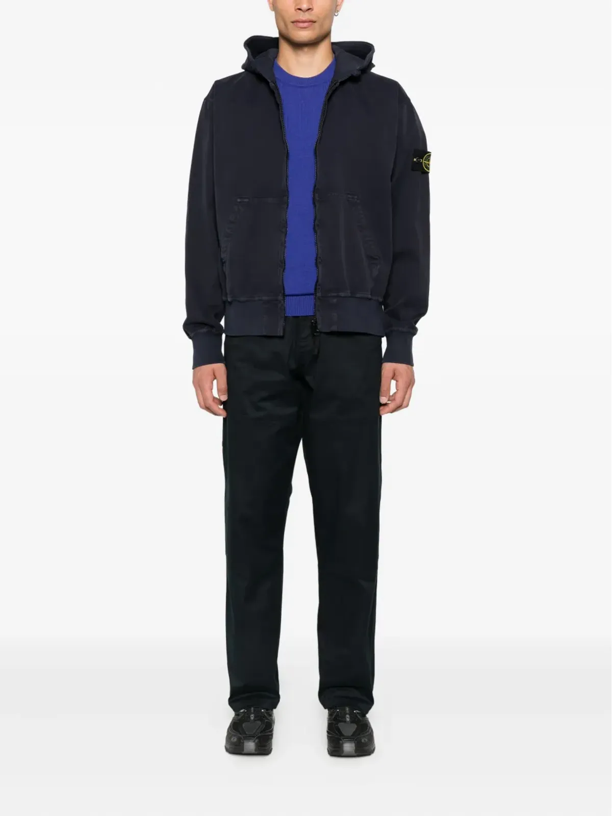 Stone Island ポーチポケットフーディー - 画像2