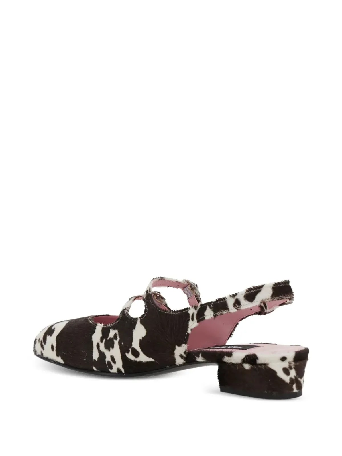 Carel Paris ペッシュ スリングバック フラット - 画像3