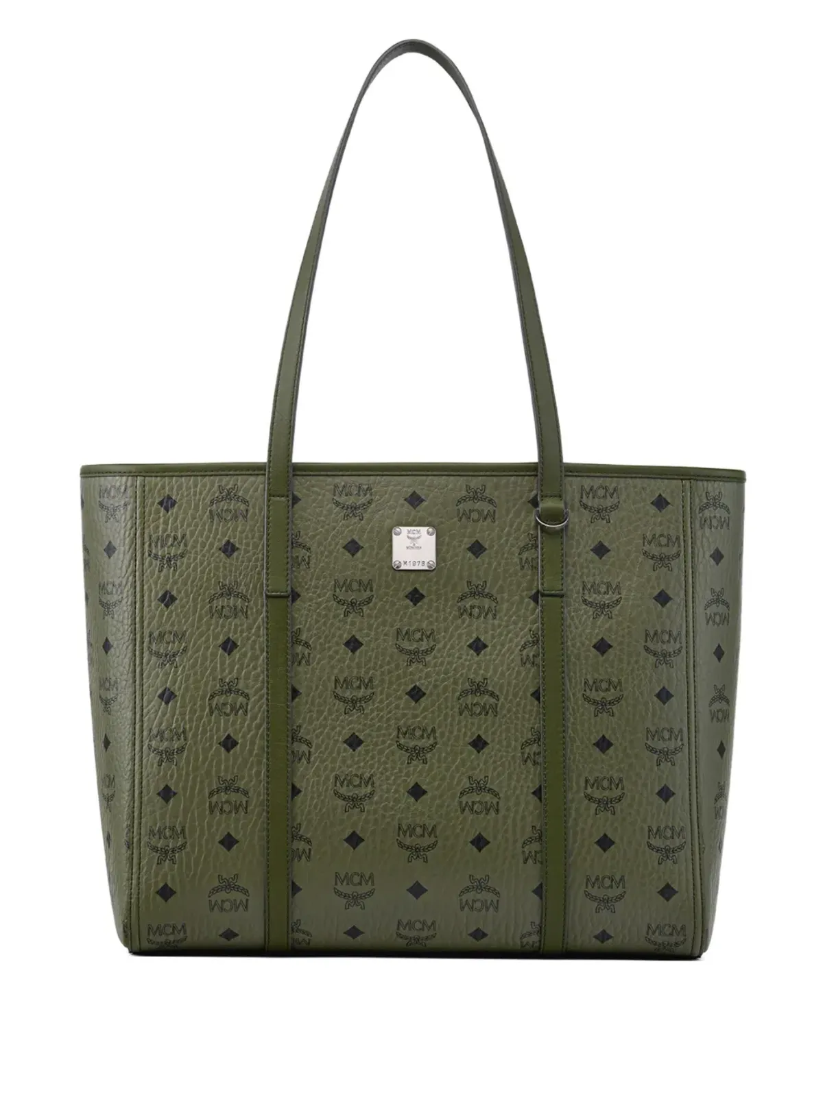 MCM トニ レザー ショッパーバッグ - 画像1