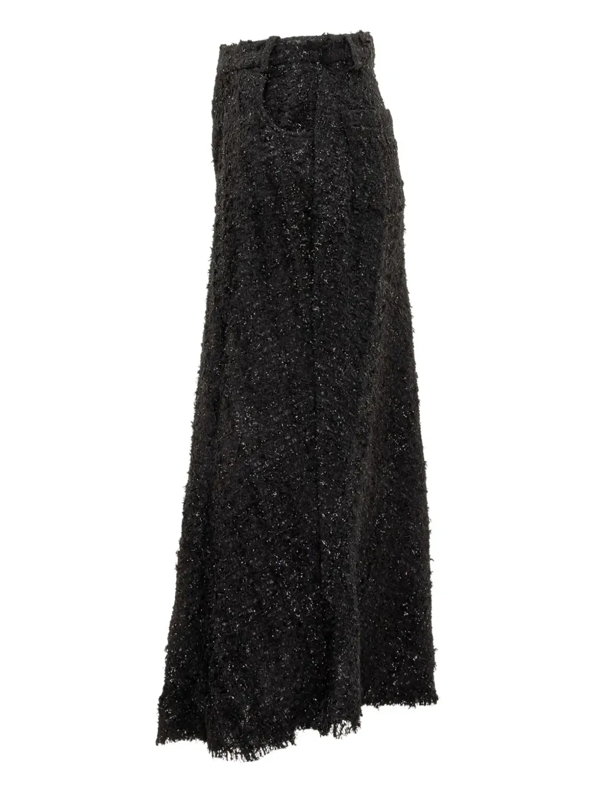 IRO sparkle-fringed skirt - Black - 画像3