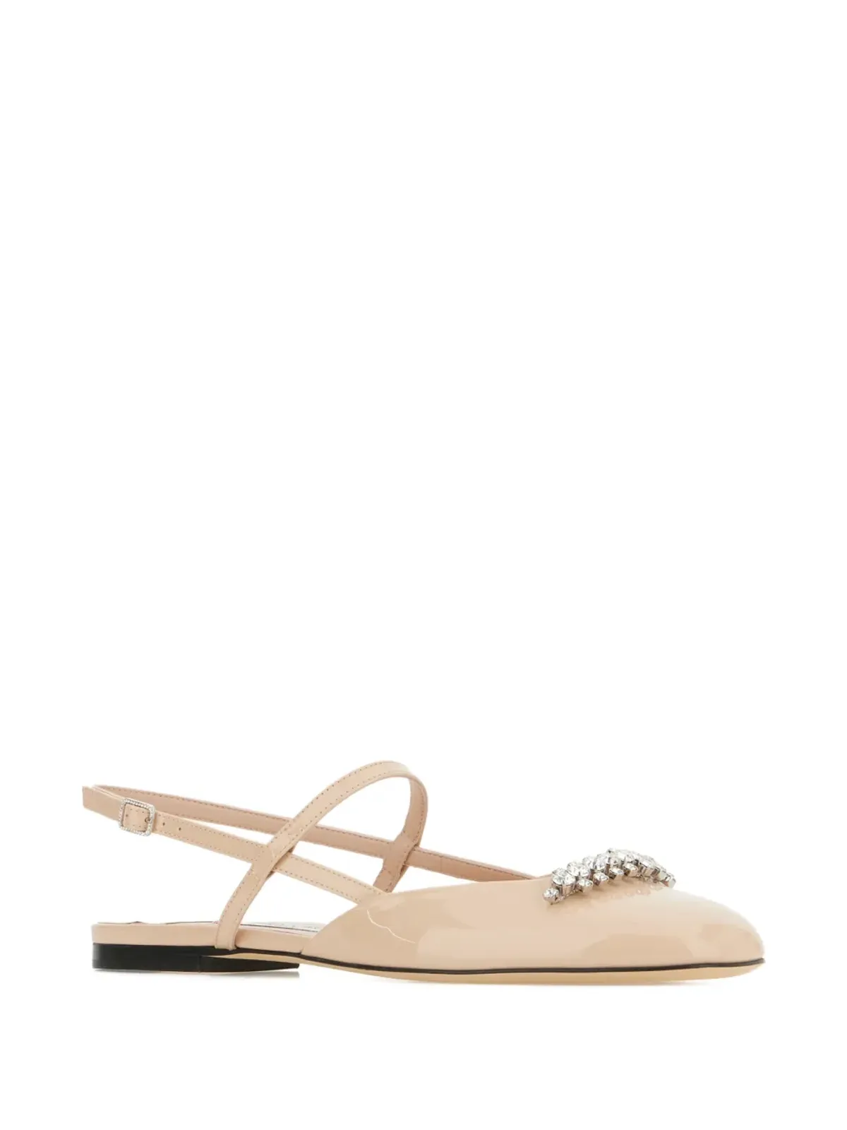 Jimmy Choo クリスタル装飾バレエフラット - 画像2