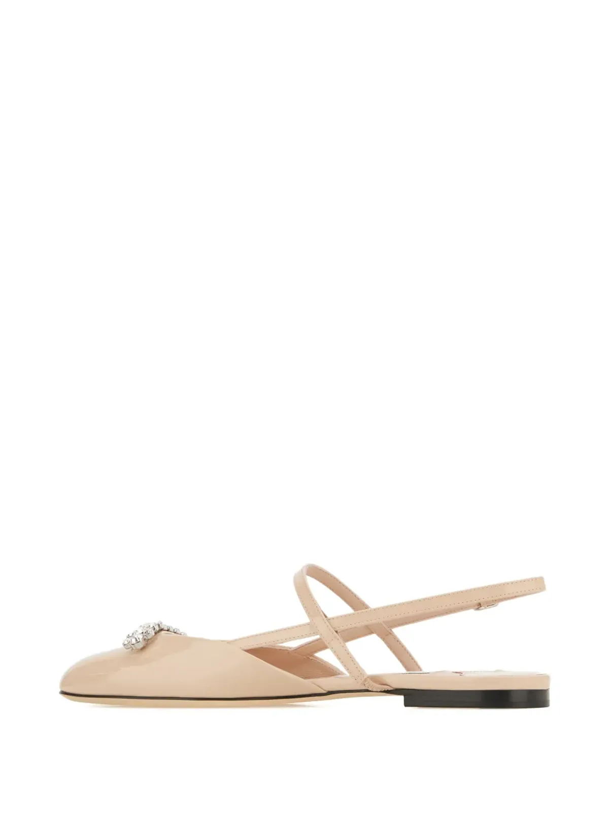 Jimmy Choo クリスタル装飾バレエフラット - 画像3