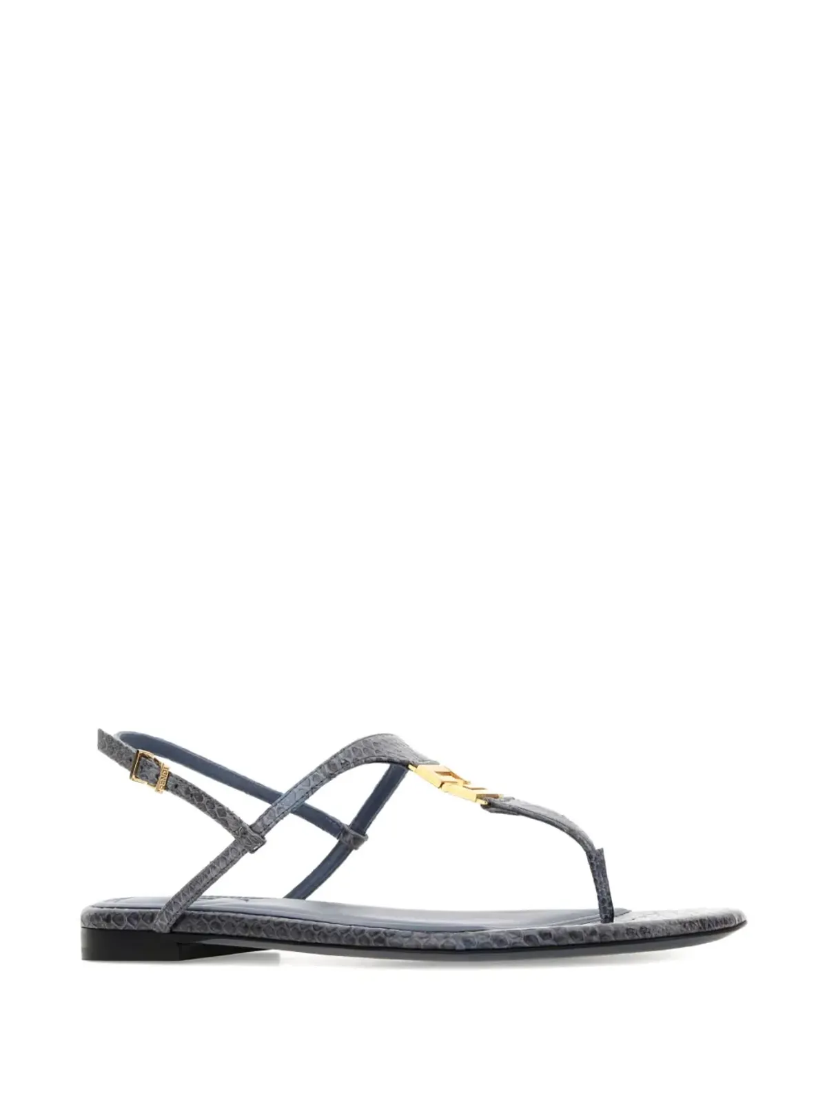 FENDI FFold レザー ロゴサンダル - 画像2