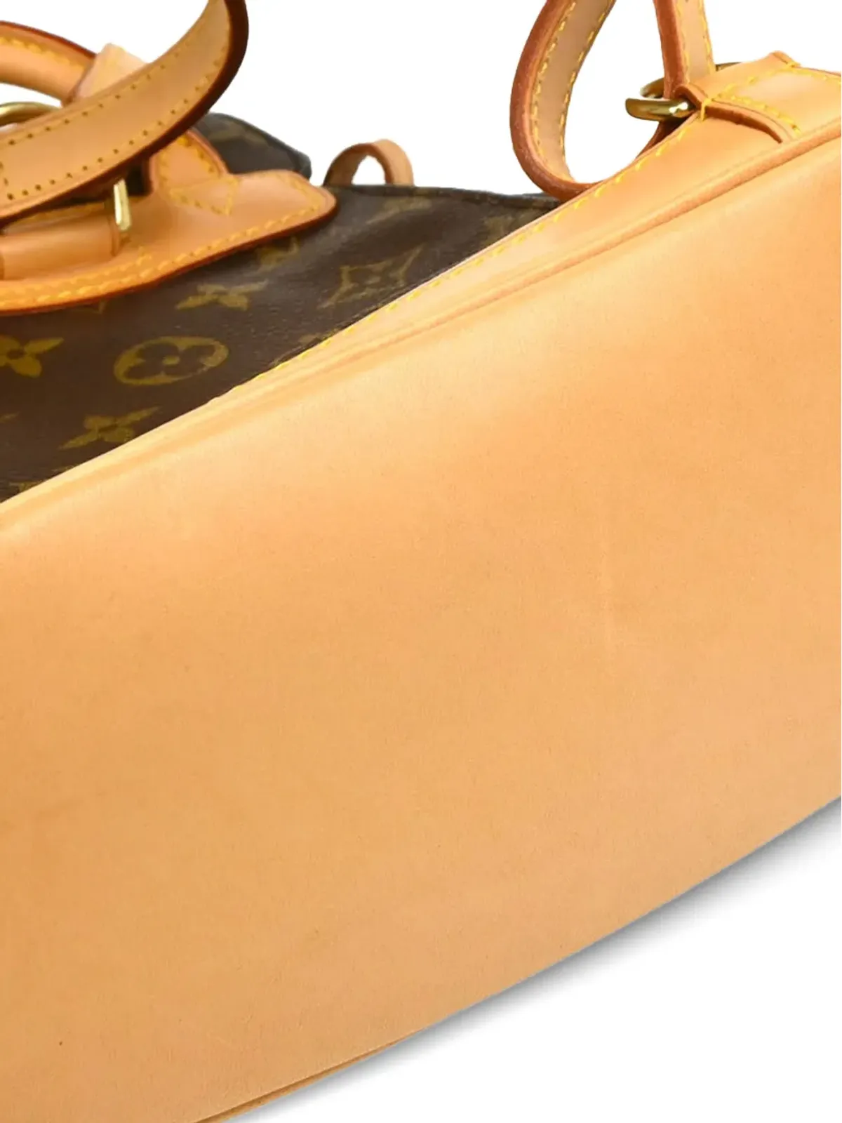 Louis Vuitton Pre-Owned 1997 Monogram Montsouris ミニバックパック（ブラウン） - 画像3