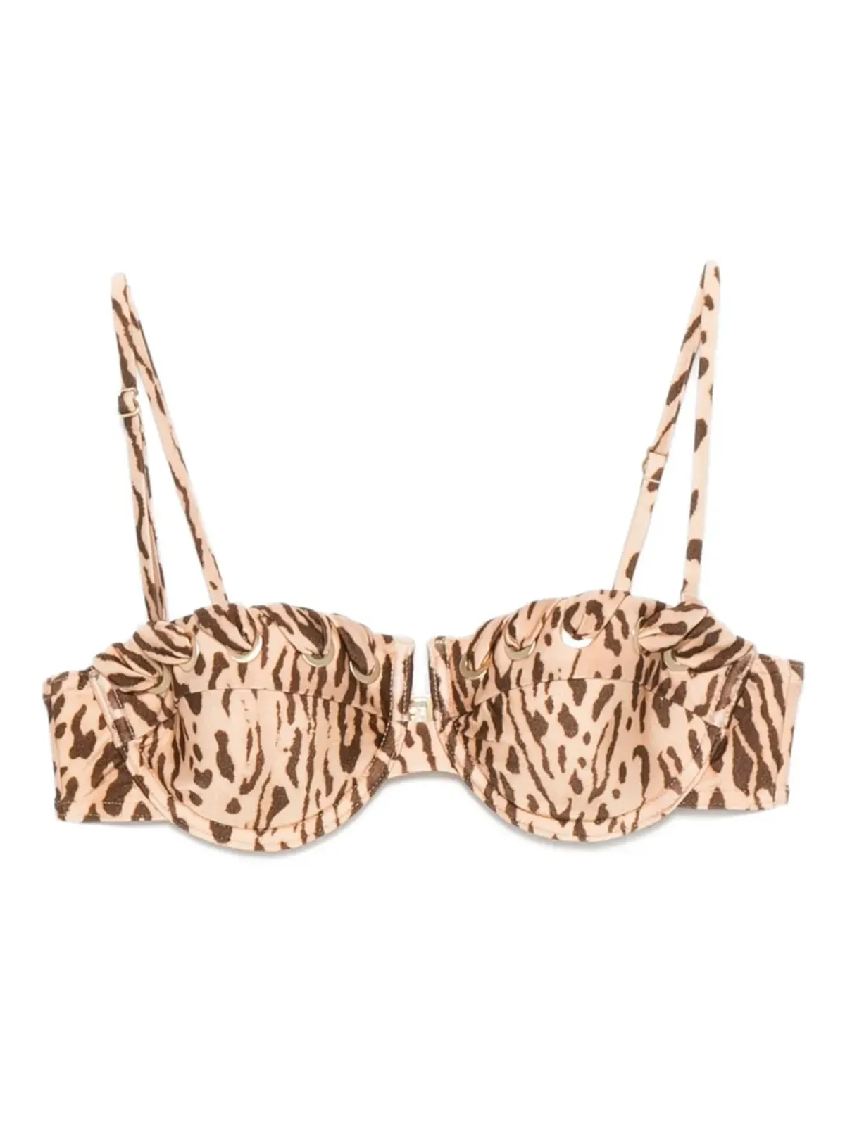 ZIMMERMANN レオパード柄ビキニトップ - 画像1