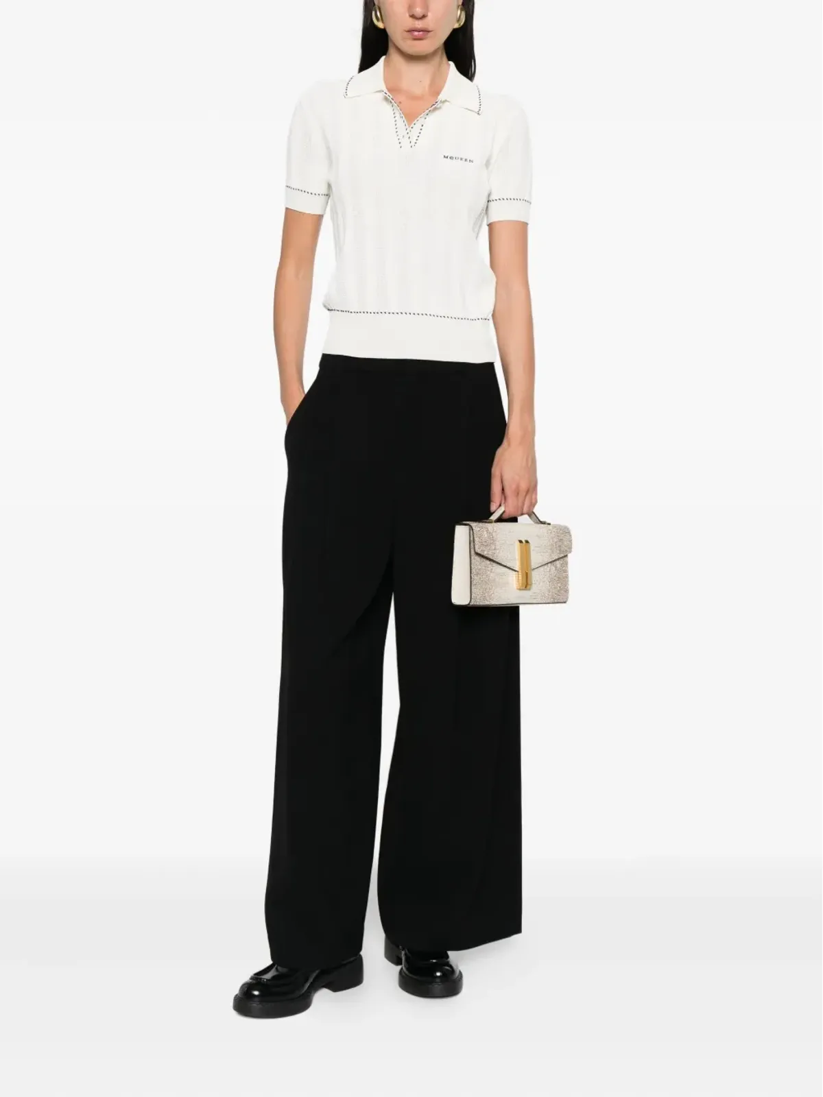 S Max Mara ハイウエストパンツ - 画像2