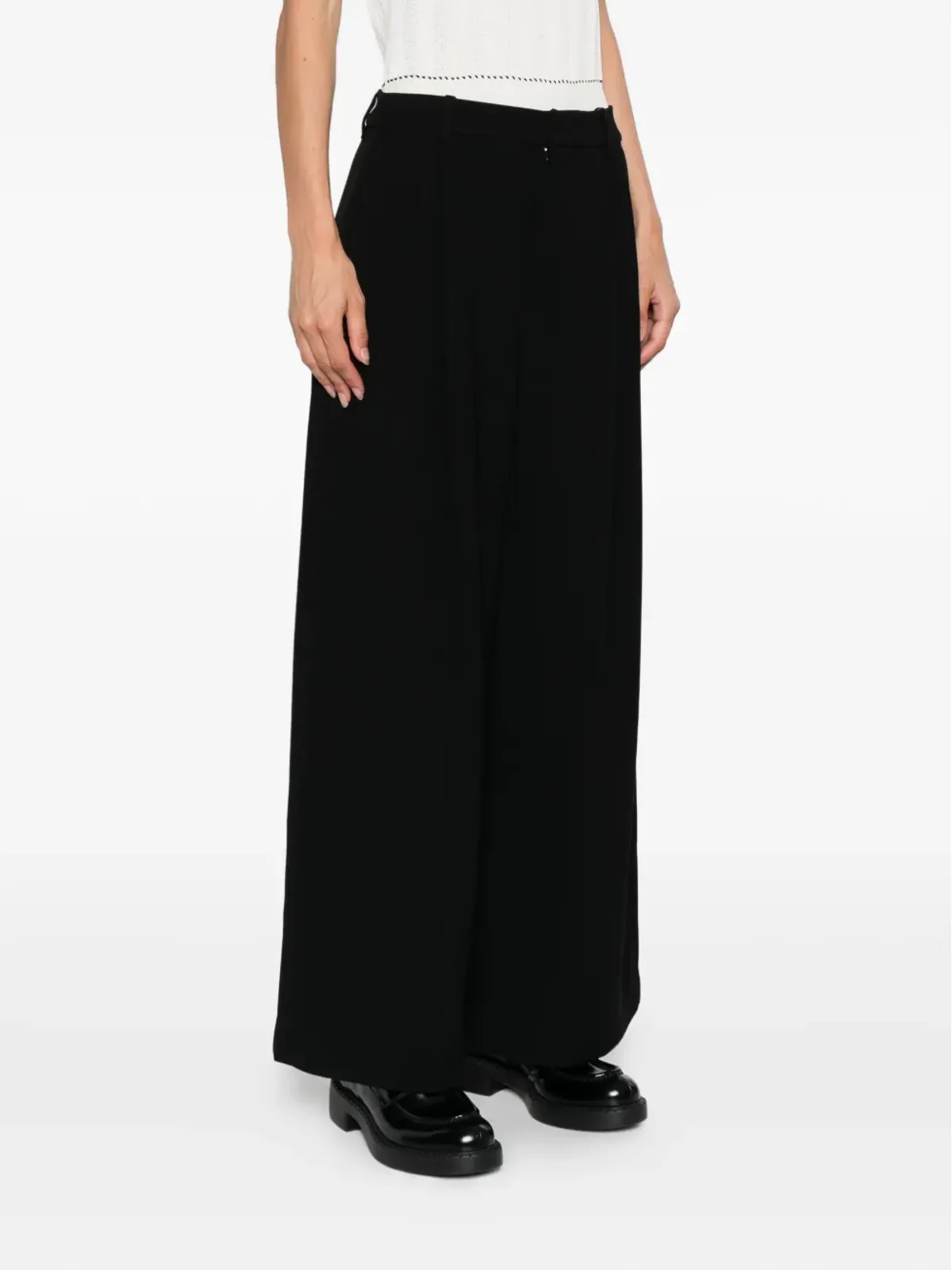 S Max Mara ハイウエストパンツ - 画像3