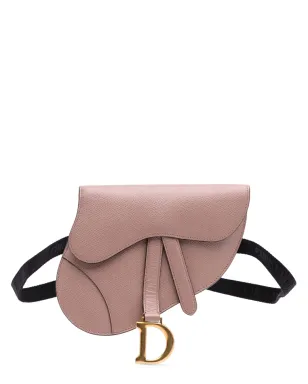 Christian Dior Pre-Owned 2019 グレインカーフスキン サドルベルトバッグ - ピンク - サムネイル1