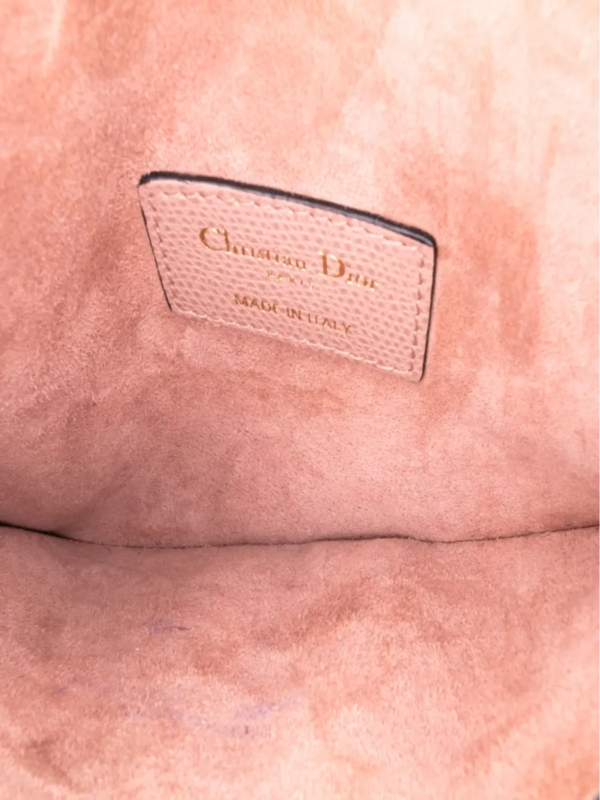 Christian Dior Pre-Owned 2019 グレインカーフスキン サドルベルトバッグ - ピンク - 画像5