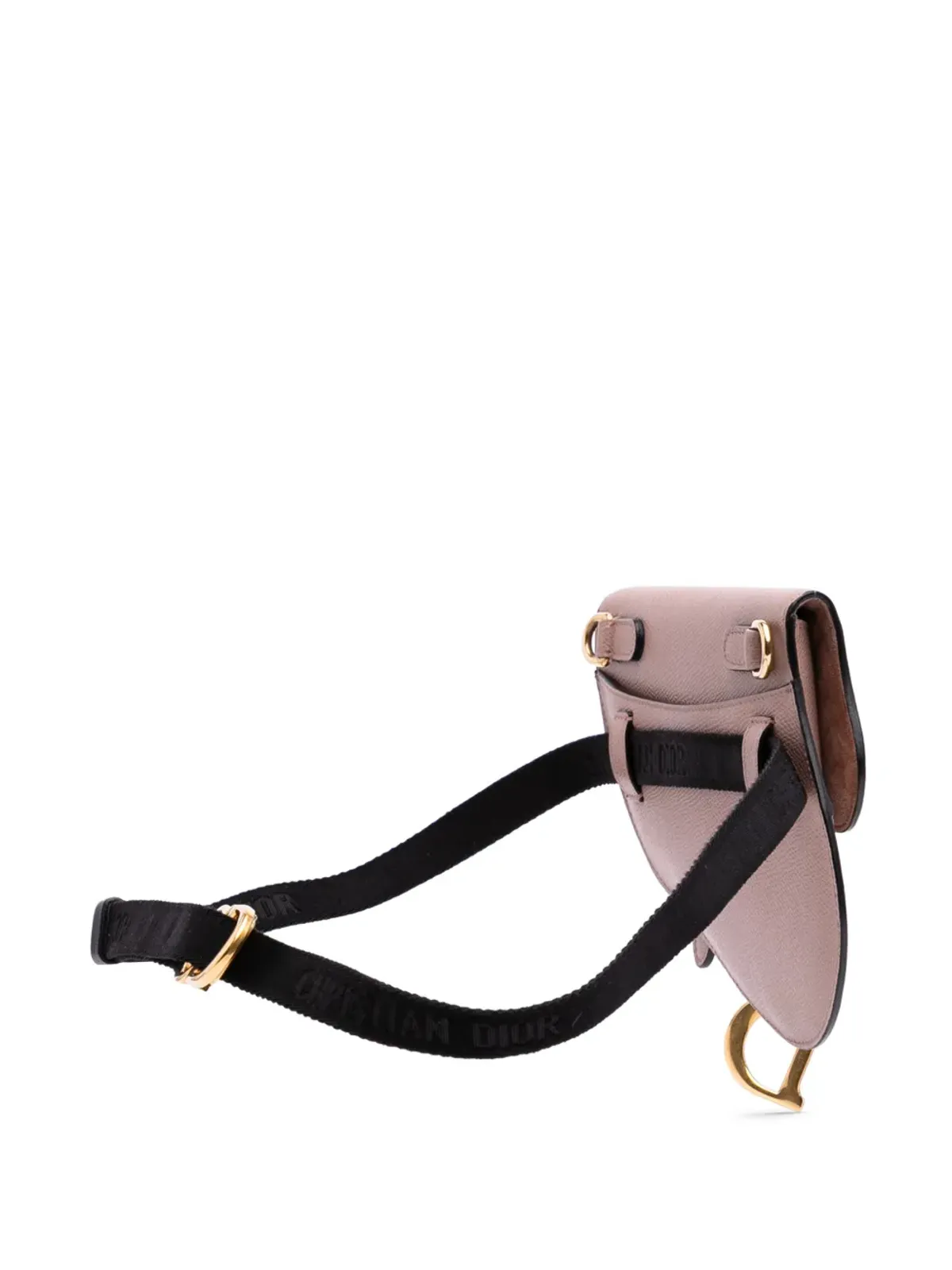 Christian Dior Pre-Owned 2019 グレインカーフスキン サドルベルトバッグ - ピンク - 画像3