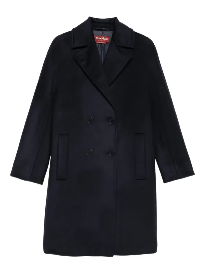 Max Mara Max Mara ダブルブレスト ウールコートの商品画像