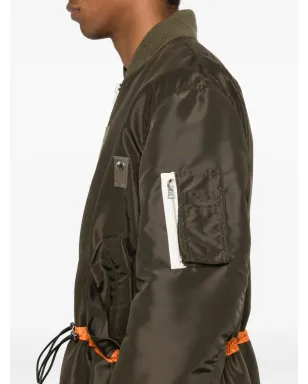 sacai ドローストリングウエスト ボンバージャケット - サムネイル5