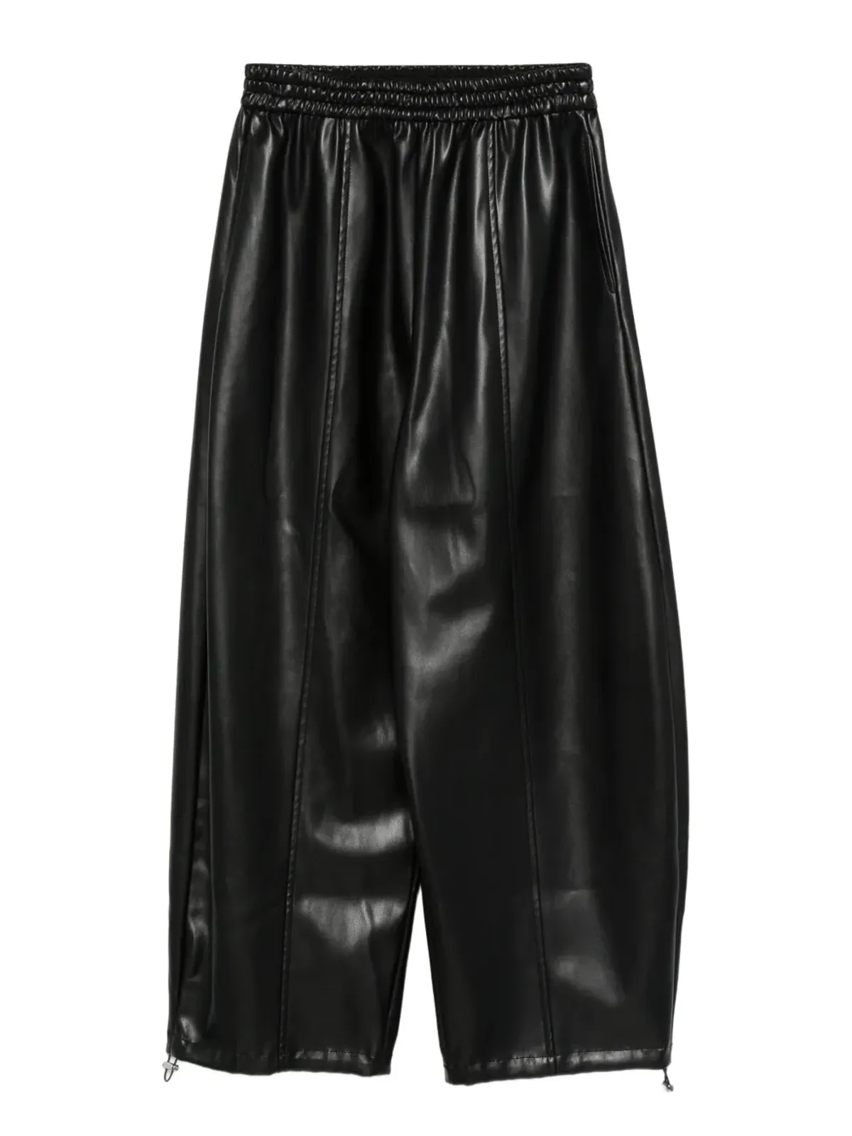 PINKO ゴム入りウエストバンド テーパードパンツ - 画像1