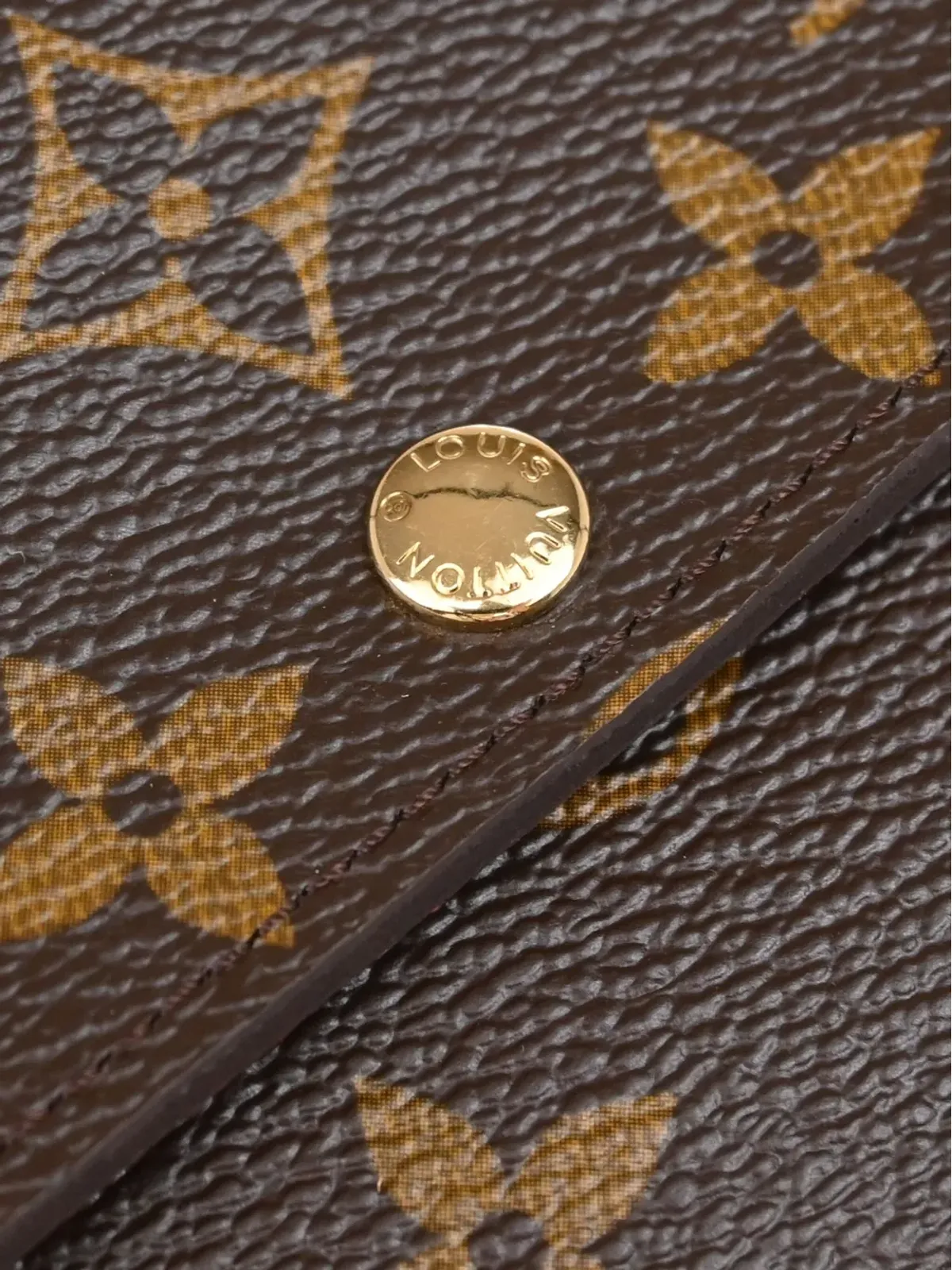 Louis Vuitton ビンテージ Groom Sarah ウォレット ブラウン - 画像5