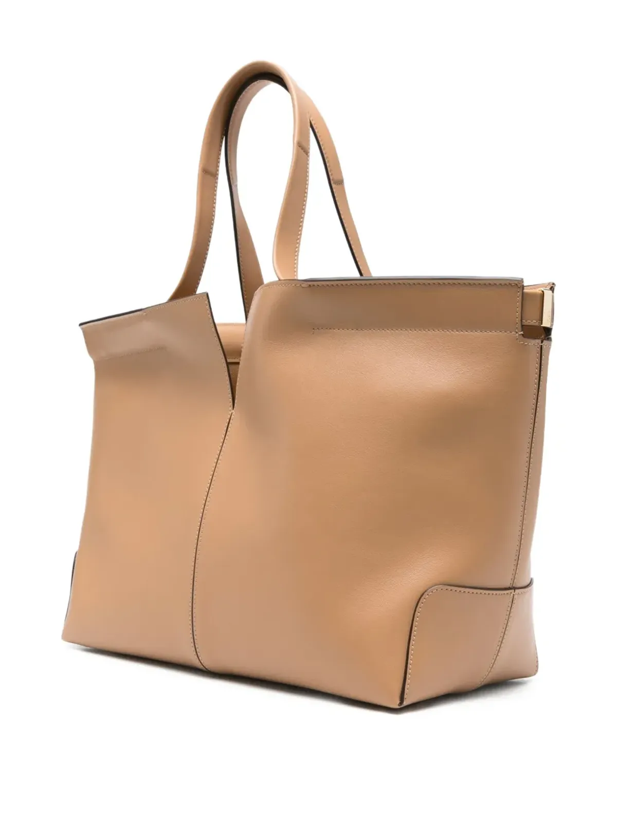 Tod's ダブルハンドル レザートートバッグ - 画像3