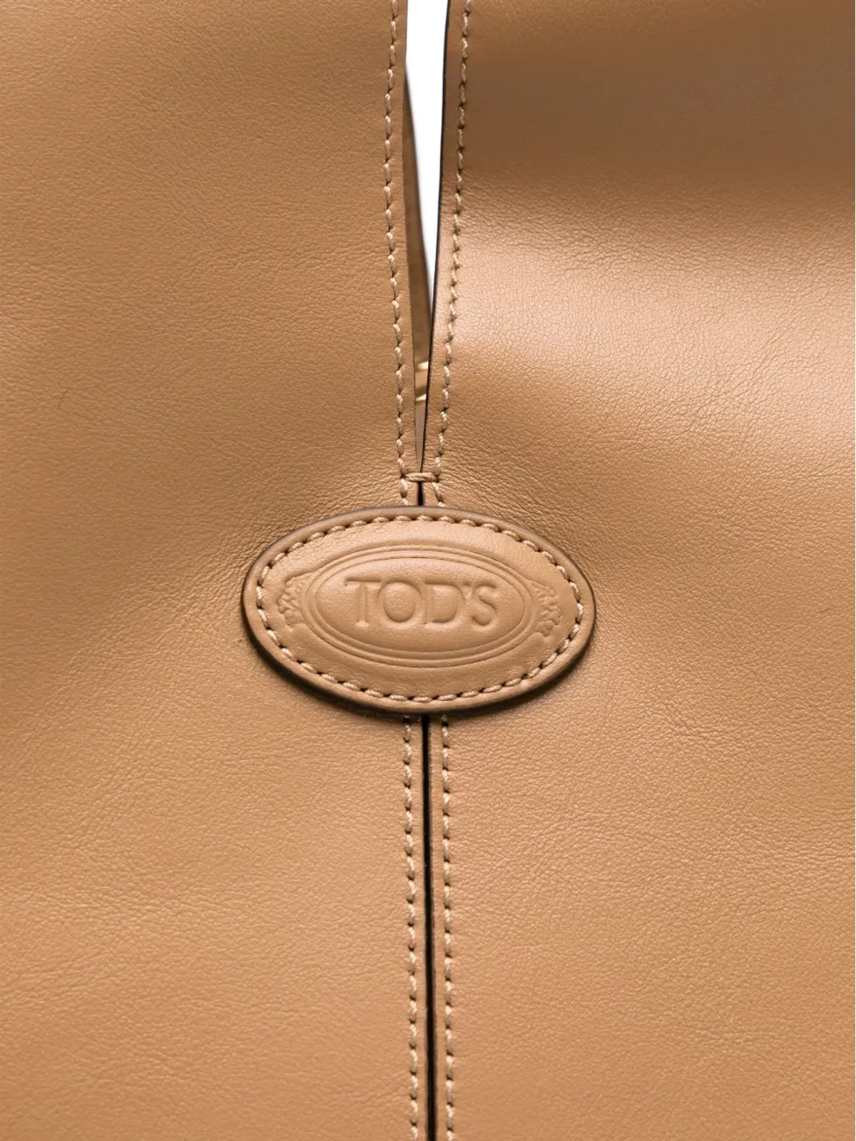 Tod's ダブルハンドル レザートートバッグ - 画像4