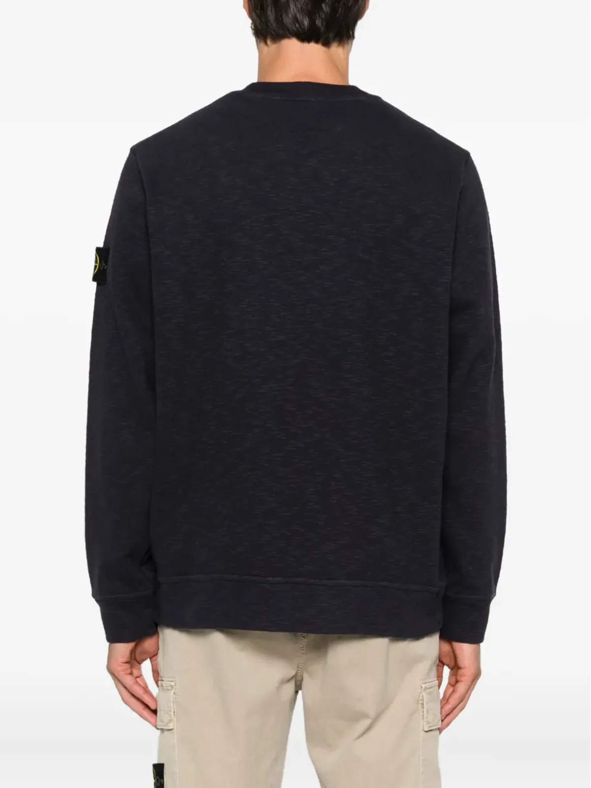 Stone Island パッチポケット付きコットン スウェットシャツ - ブルー - 画像4