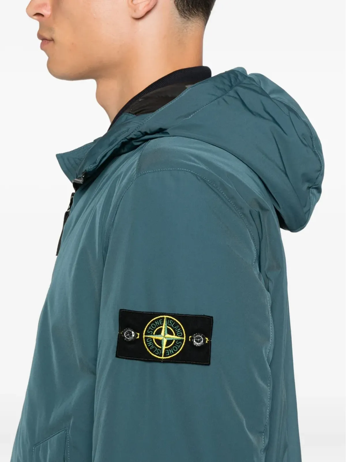 Stone Island 4100047 フード付きジップフロントジャケット - 画像5