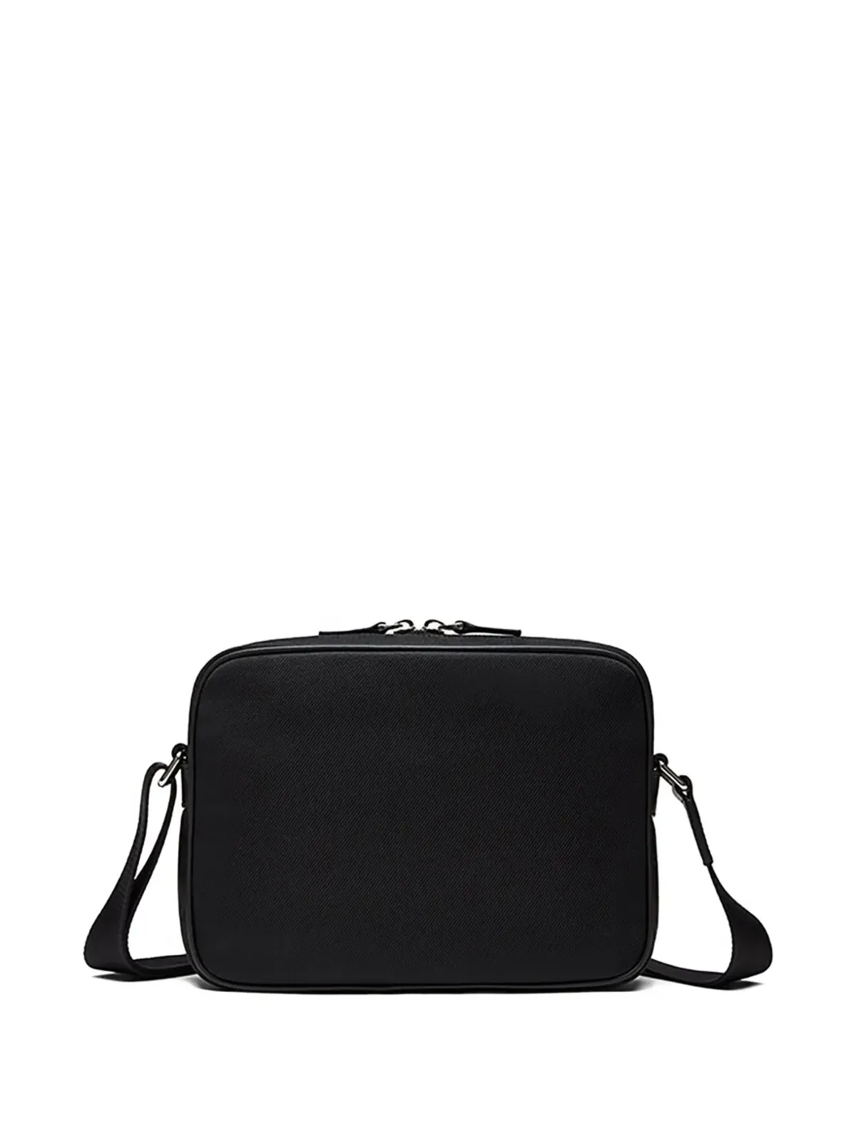 Bally Tharek リボンディテール キャンバス メッセンジャーバッグ - ブラック - 画像2