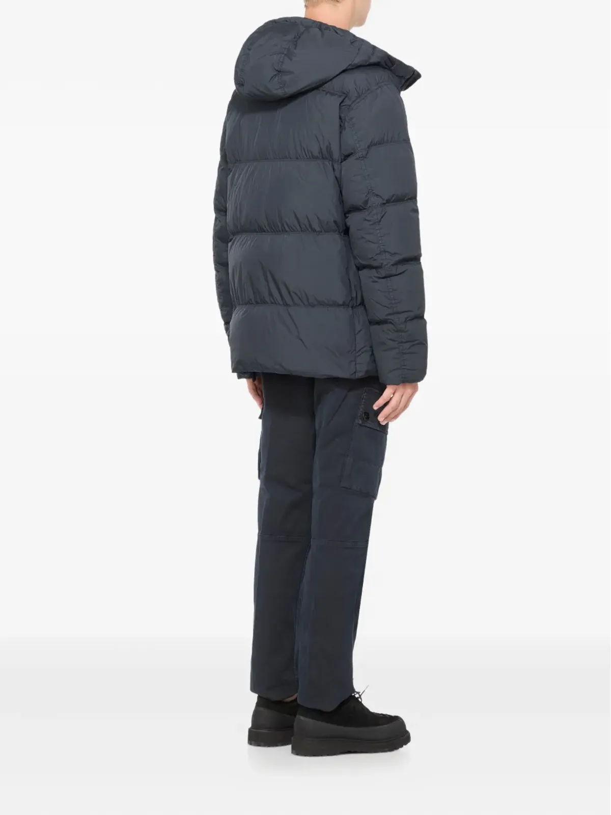 Stone Island 4100011 クリンクル レップ NY パデッドジャケット - 画像4