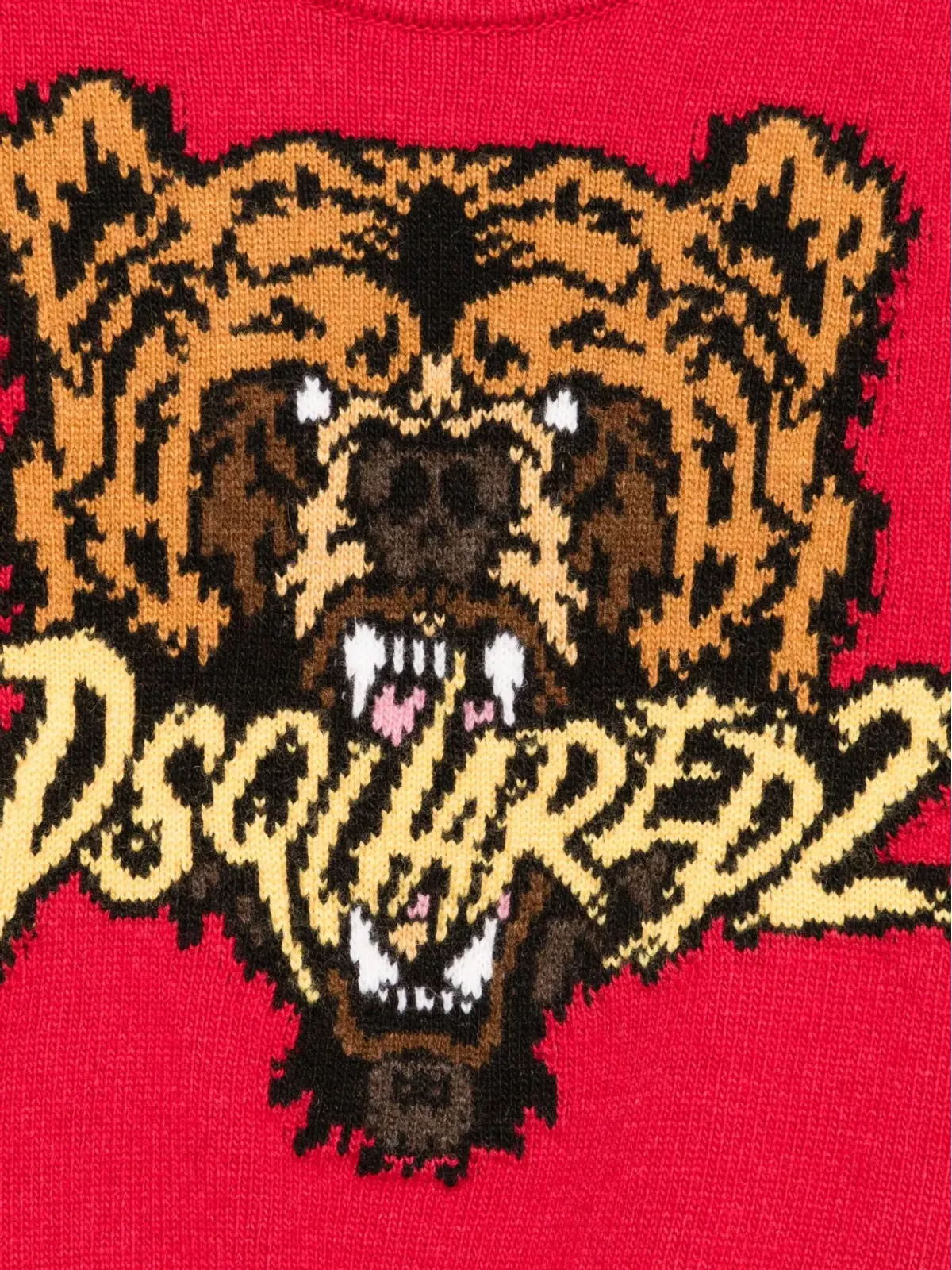 DSQUARED2 KIDS ベアモチーフ クルーネックセーター - 画像3