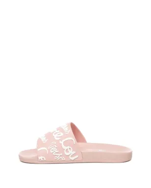 Versace Jeans Couture ロゴディテール スリップオン・スライド - サムネイル4