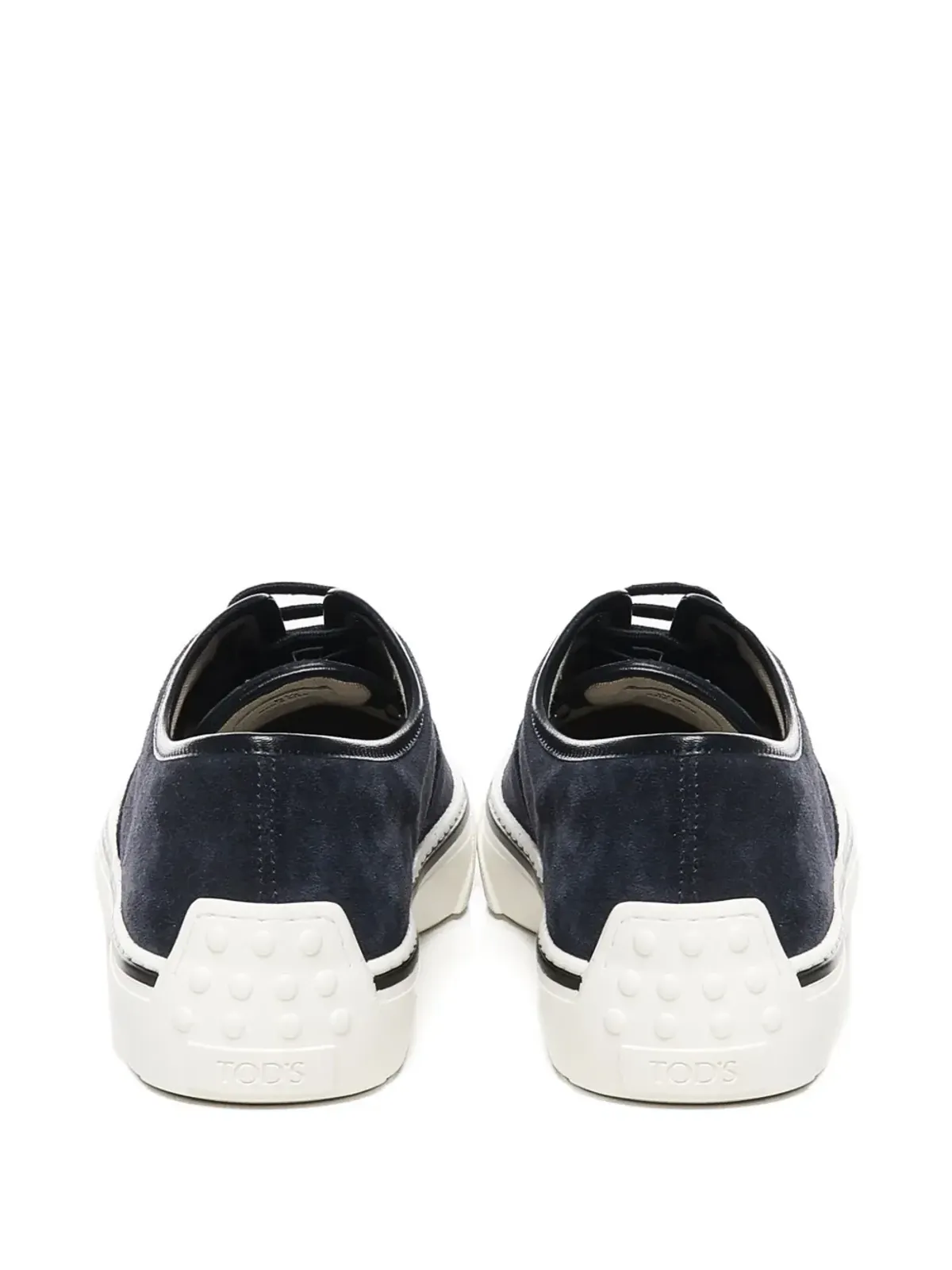 Tod's ラウンドトゥ・レースアップスニーカー - 画像3