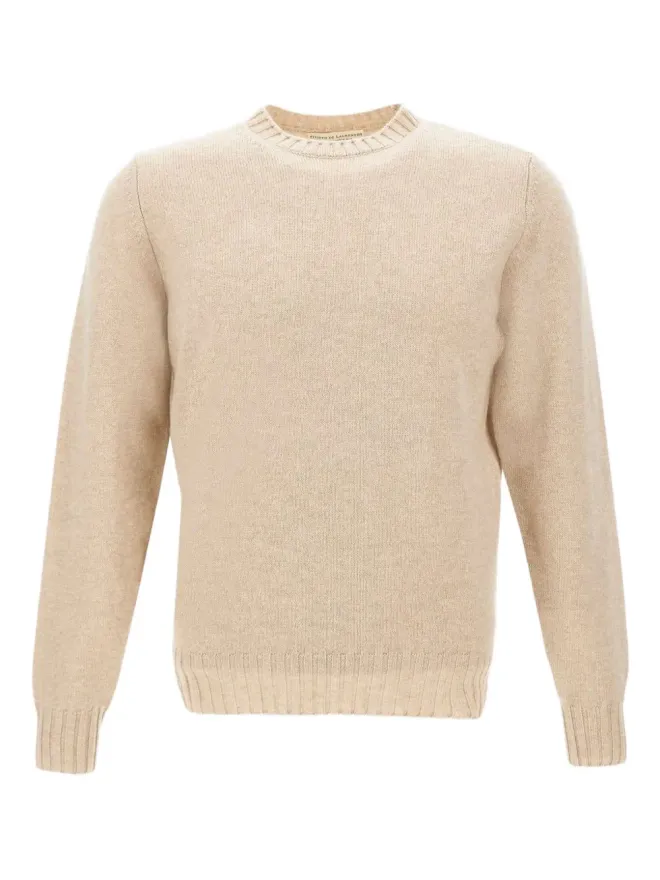 Filippo De Laurentiis Filippo De Laurentiis リブ編み クルーネック ジャンパーの商品画像